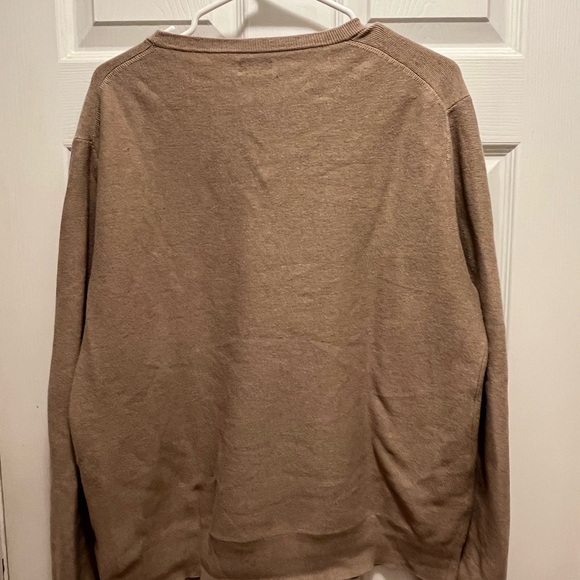 J. Crew Men's Beige Crewneck Sweater - Picture 4 of 8